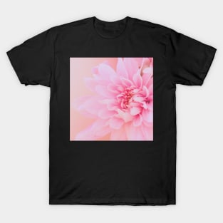 Calm Delicate Pink Flower T-Shirt